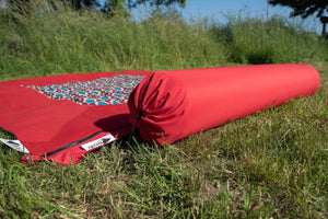 BENT Connectable Pillow Roll "Zip-XL Lounger" Red