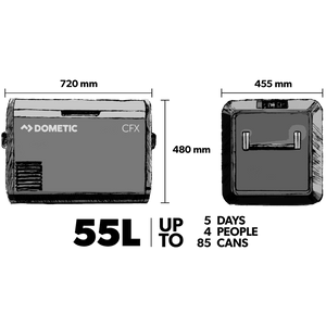Dometic CFX3 55L-Kompressorkühlbox - Riegeladventure-Tools.com