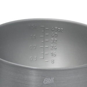 Esbit Spiritus-Kochset, 2.35L, ohne Antihaftbeschichtung - Riegeladventure-Tools.com