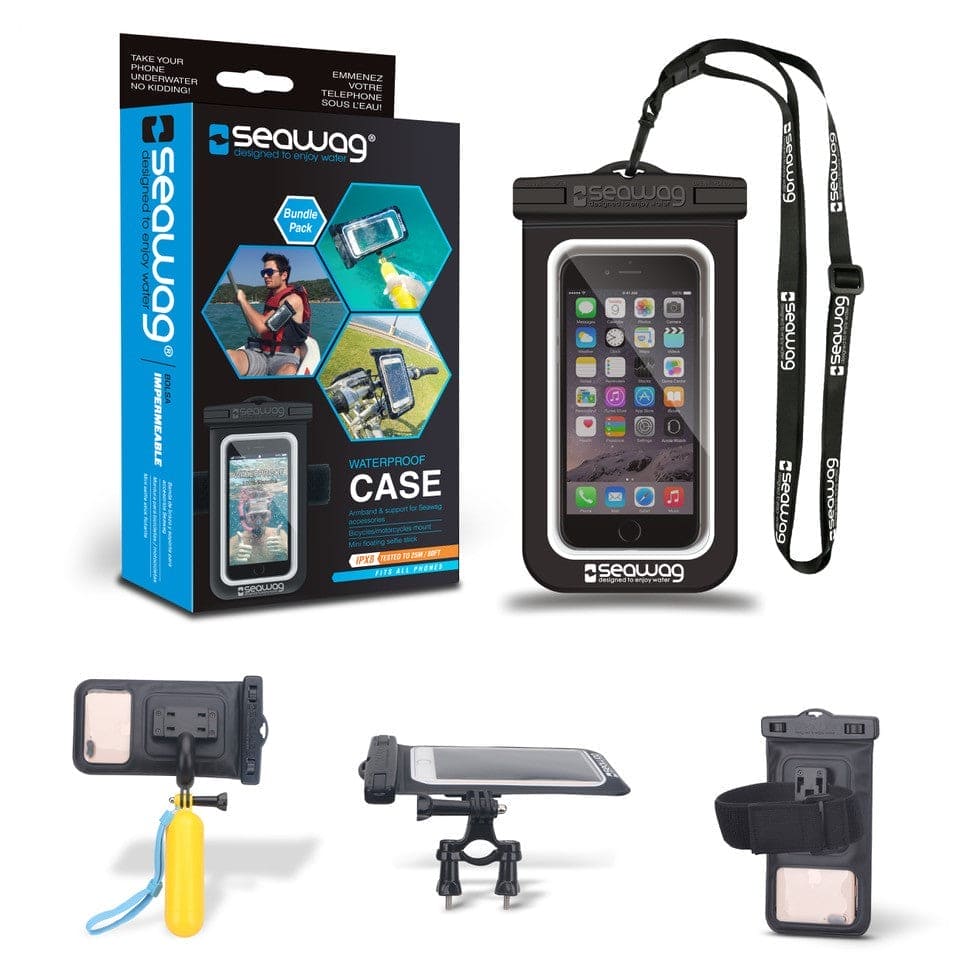 SEAWAG® BUNDLE PACK Wasserdichte Smartphonetasche inklusive Zubehör - Riegeladventure-Tools.com